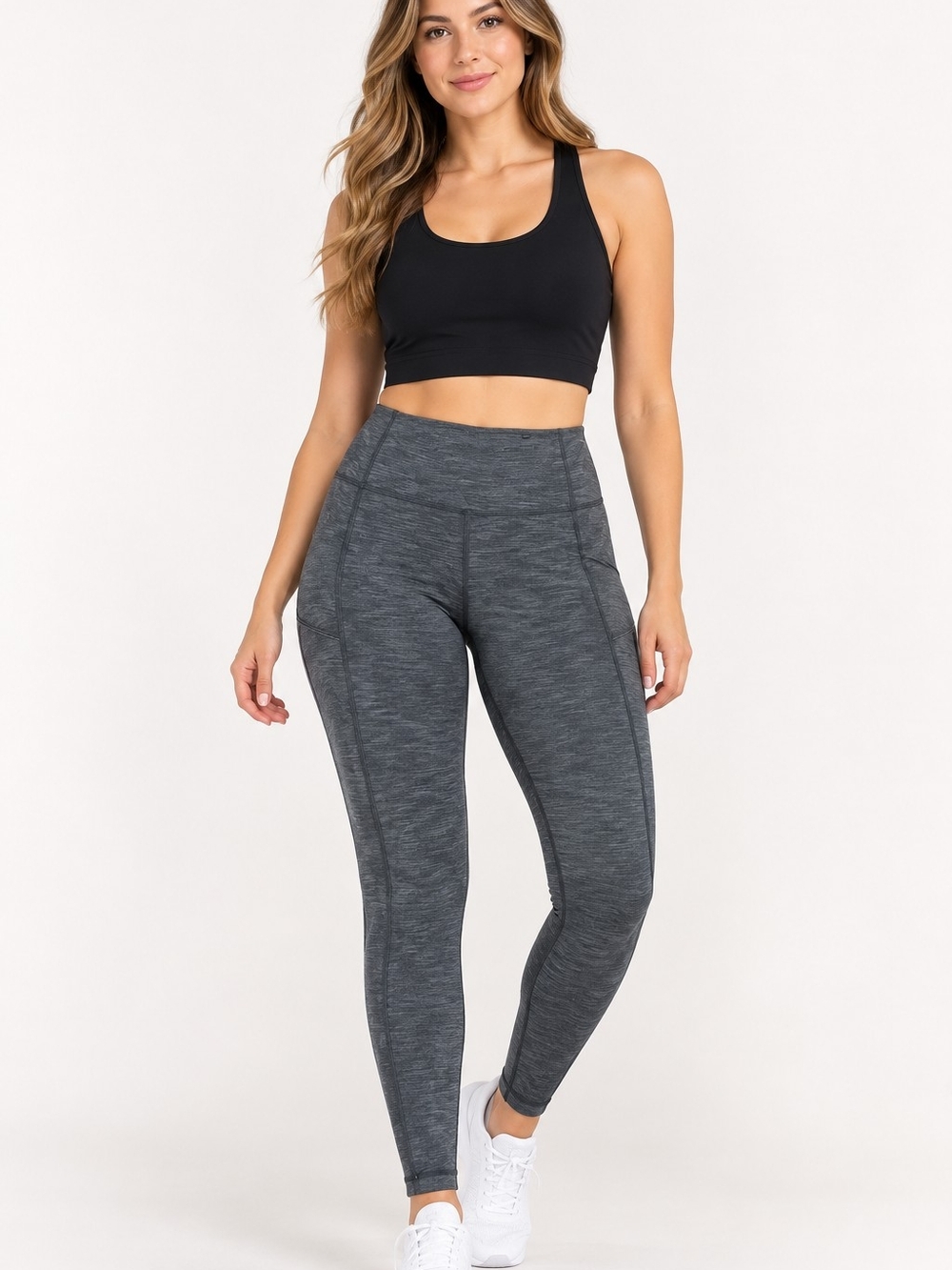lululemon athletica Dark Heather Gray High-Rise Leggings